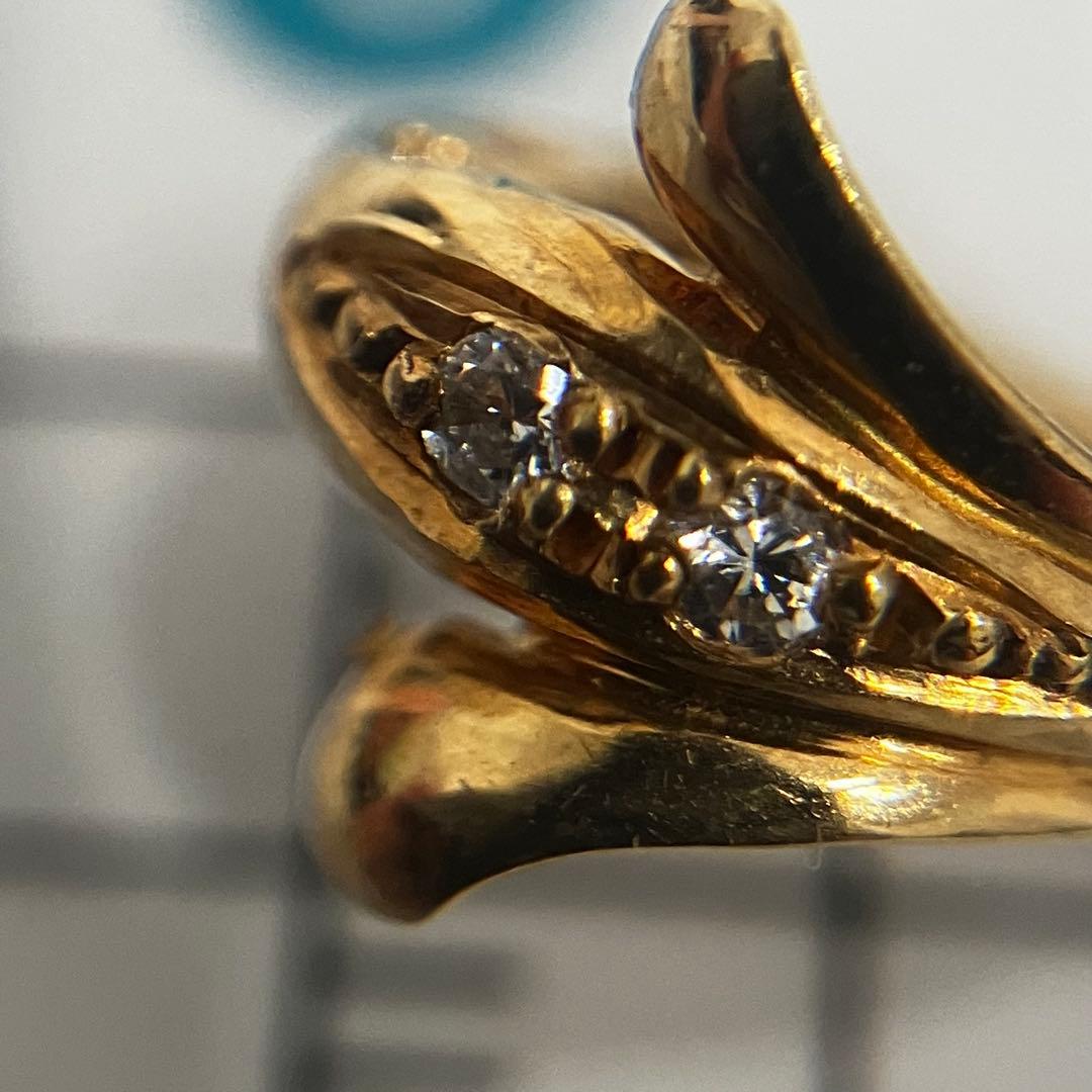 ネックレストップ　ダイヤ