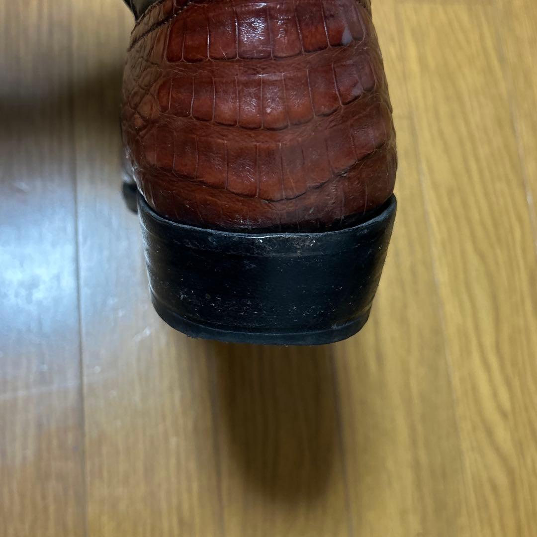 【極希少】Rios of Mercedes カイマン ウエスタンブーツ