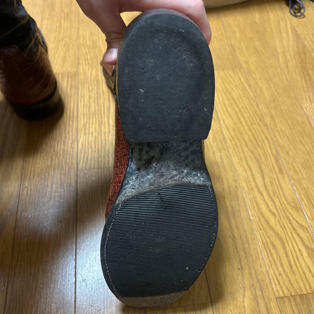 【極希少】Rios of Mercedes カイマン ウエスタンブーツ