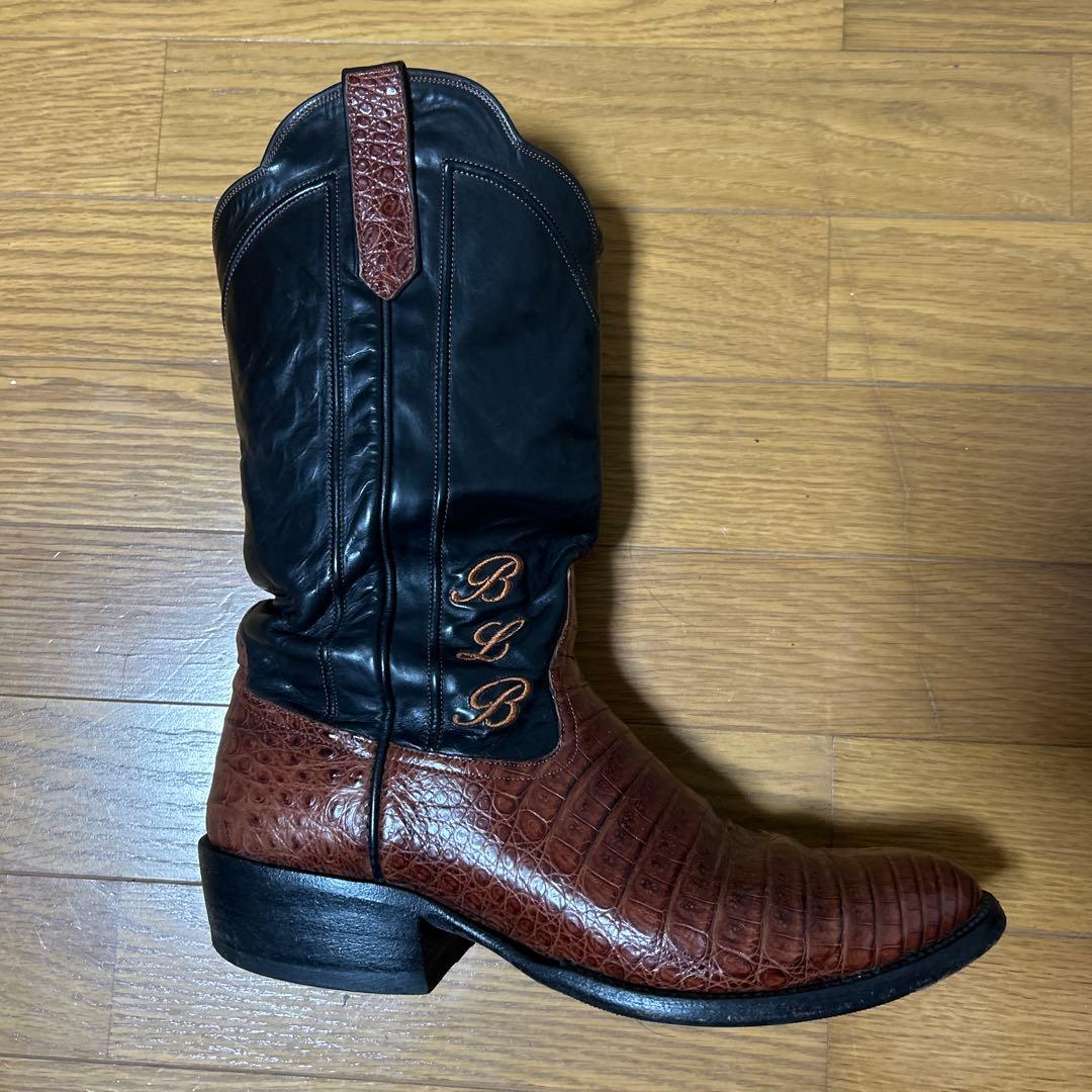 【極希少】Rios of Mercedes カイマン ウエスタンブーツ