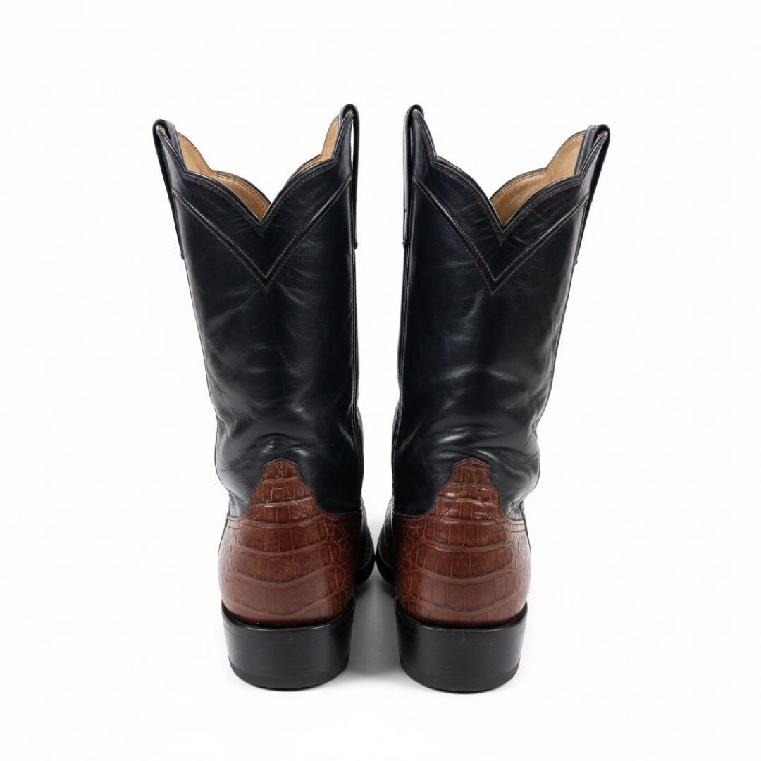 【極希少】Rios of Mercedes カイマン ウエスタンブーツ