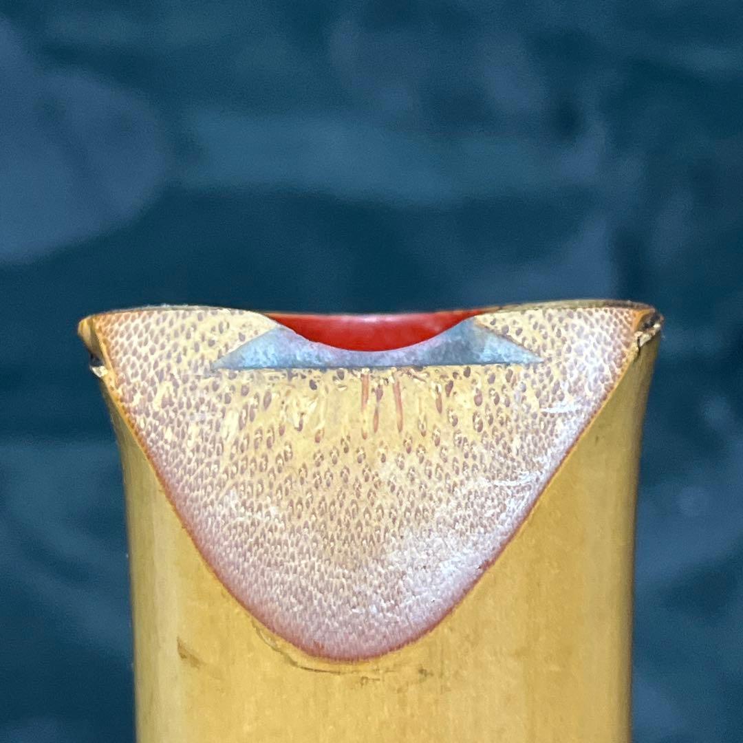 尺八 琴古流 在銘 中継ぎ緩み無し 一尺九寸管 籐巻 【音出し確認済み】格安品