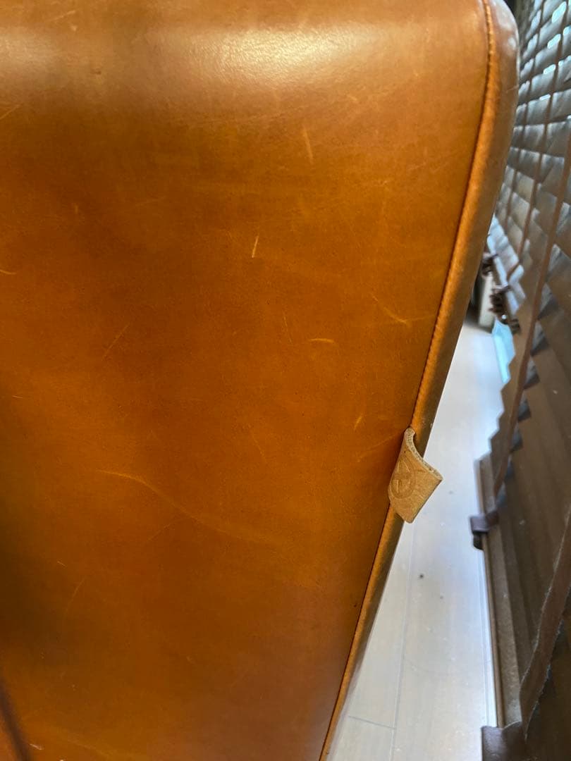 【Hiro】クラッシュゲートPUMPパンプ本革3人掛けソファー⭐︎