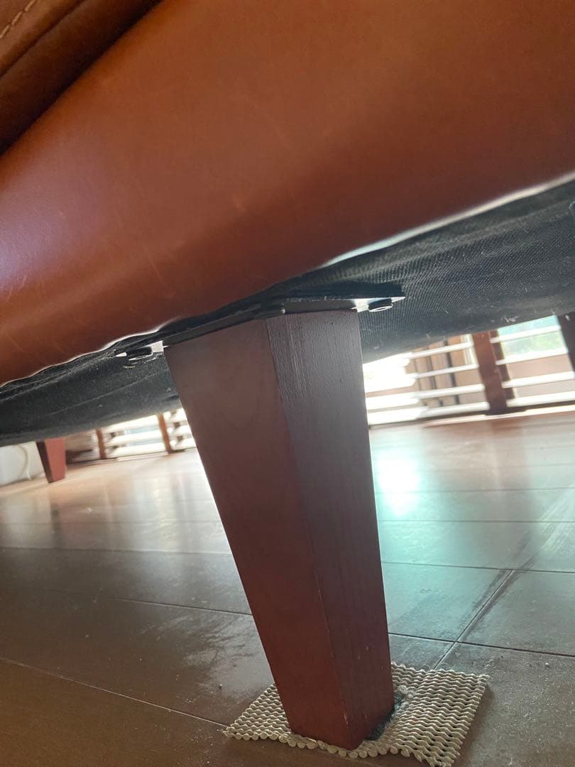 【Hiro】クラッシュゲートPUMPパンプ本革3人掛けソファー⭐︎