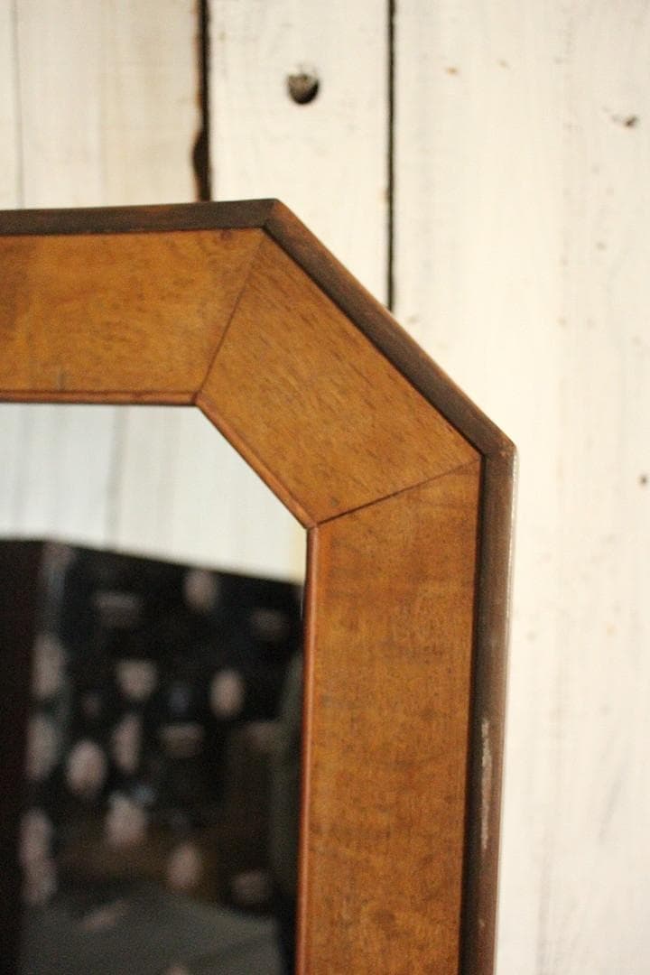 Y*Y様 アンティーク　大型の木枠ミラー