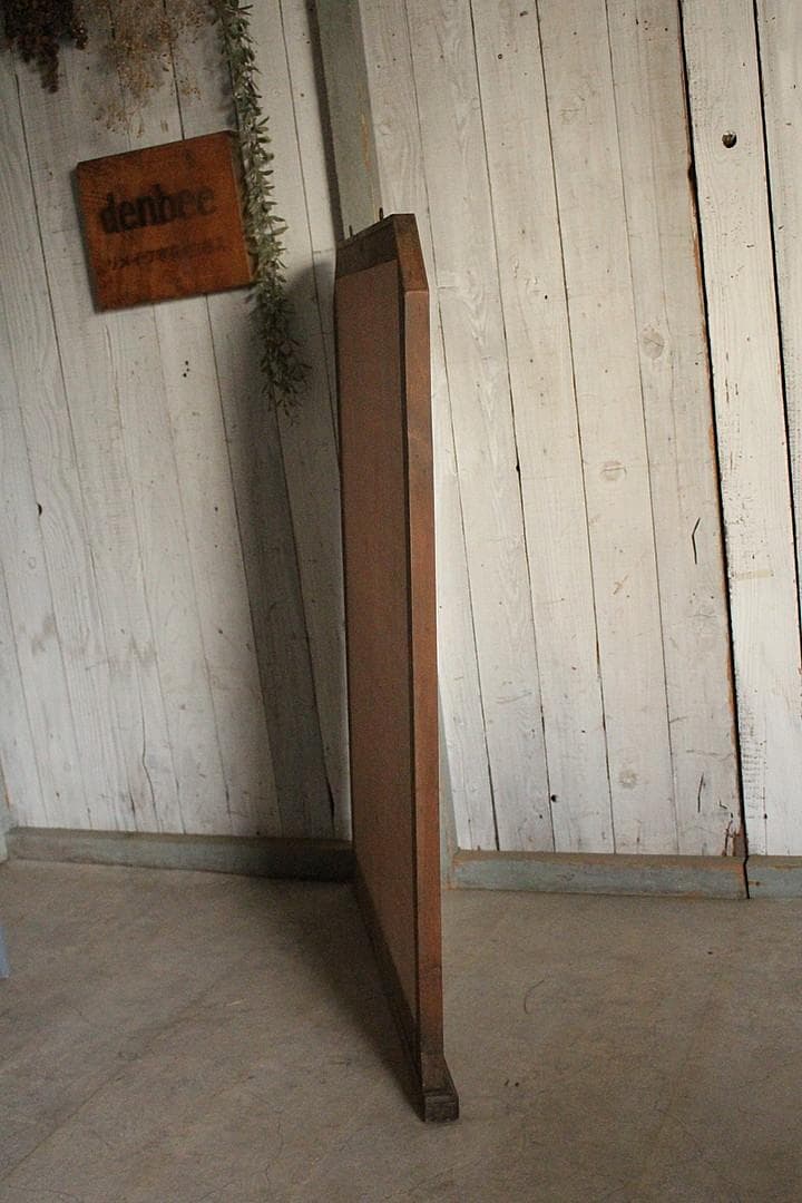 Y*Y様 アンティーク　大型の木枠ミラー