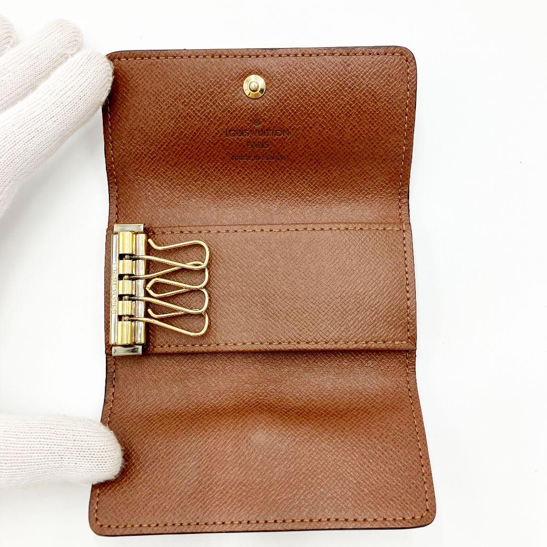 正規品 ルイヴィトン モノグラム ミュルティクレ4 キーケース ICチップ搭載