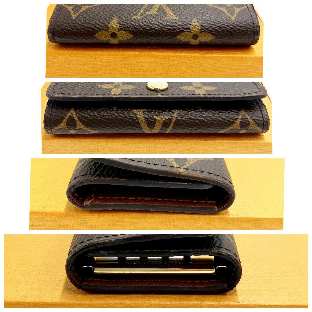 正規品 ルイヴィトン モノグラム ミュルティクレ4 キーケース ICチップ搭載