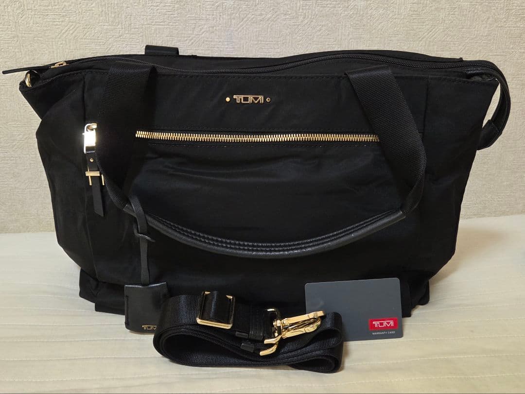 TUMI voyageur マウレントート　2way　A4 196310D 黒