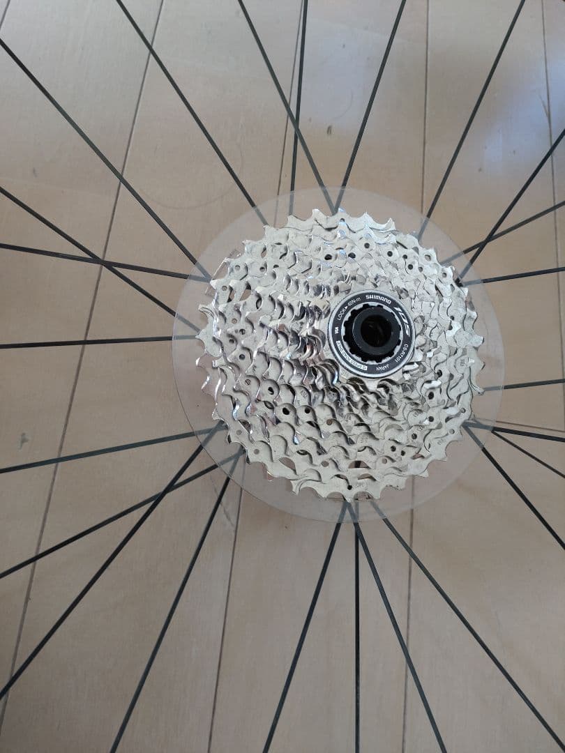 訳あり！VELOMAN 完組ホイール カセット付き ブラック