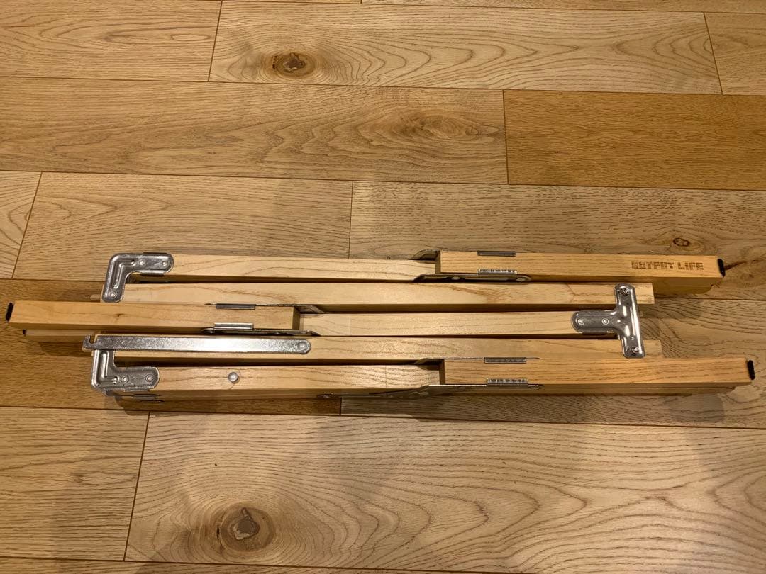 OUTPUT LIFE アウトプットライフ　ウッドロールトップテーブル　Lサイズ