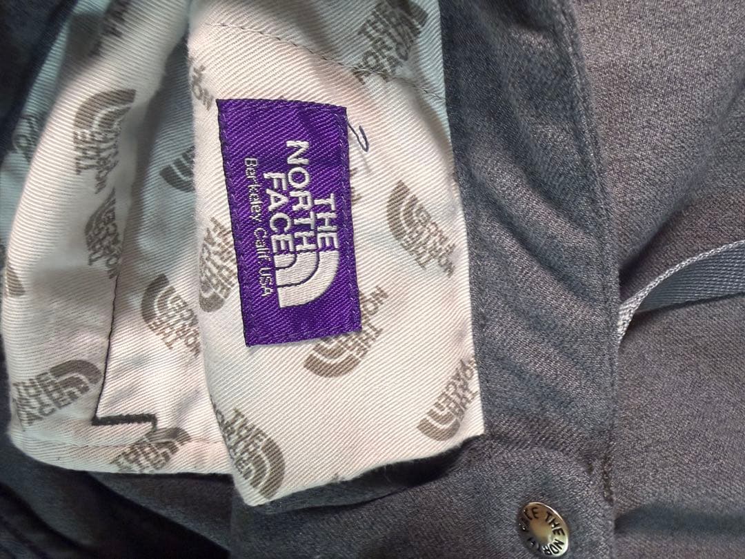 ノースフェイスパープルレーベル　ポリエステルサージフィールドパンツ　w34