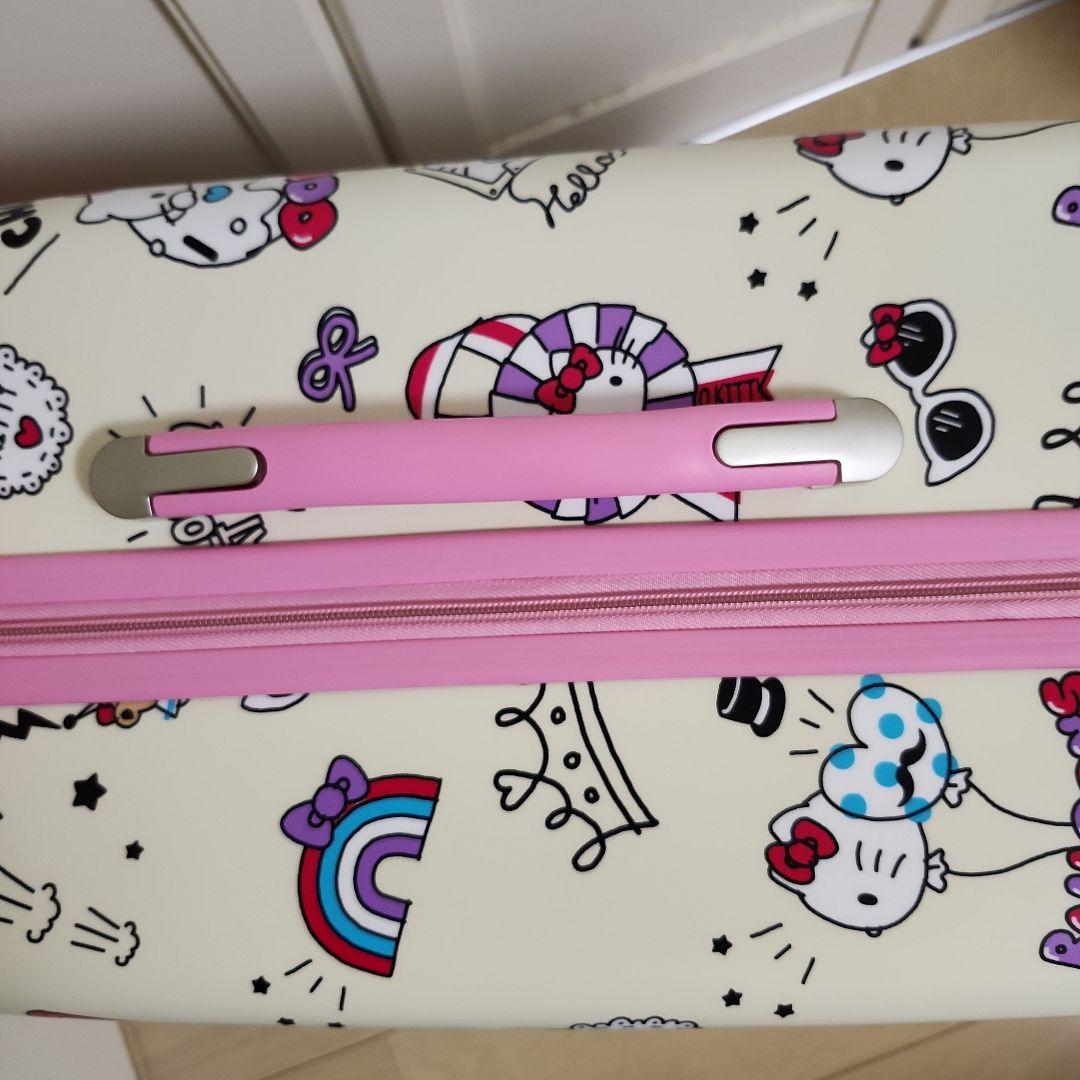 ハローキティスーツケース 90L 【ベージュ】 HK-SUC-01-L1]