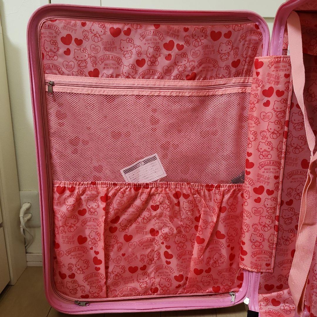 ハローキティスーツケース 90L 【ベージュ】 HK-SUC-01-L1]