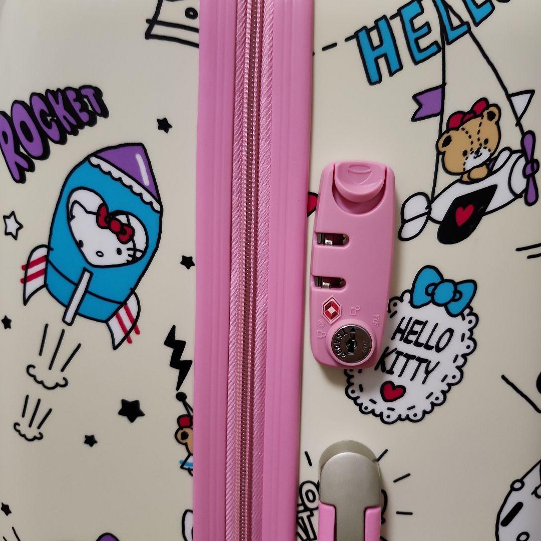 ハローキティスーツケース 90L 【ベージュ】 HK-SUC-01-L1]