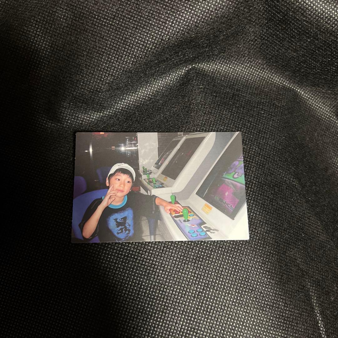 ATEEZ サン　幼少期トレカ