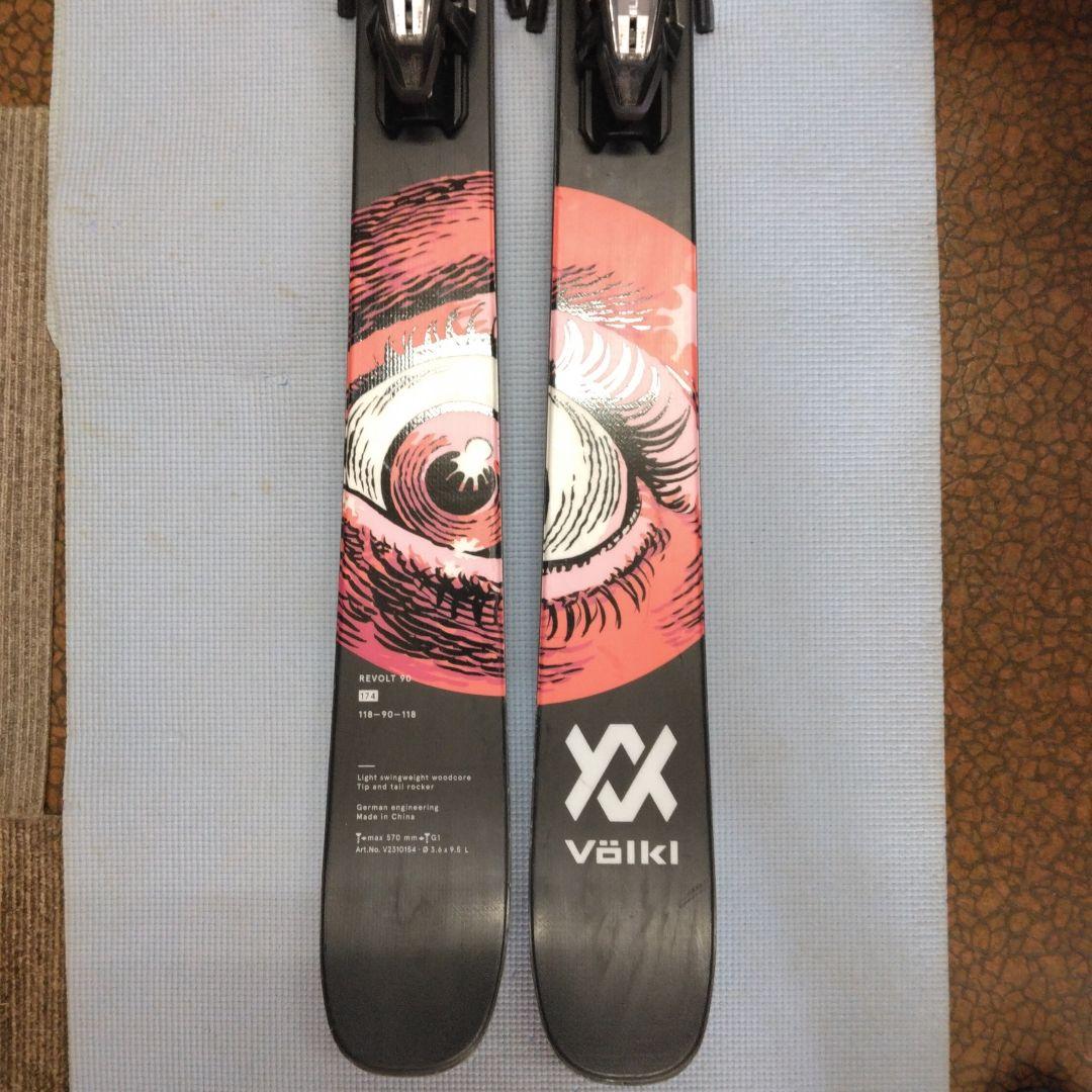 Völkl REVOLT 84、174cm、金具付、メーカー試乗会で数日使用済