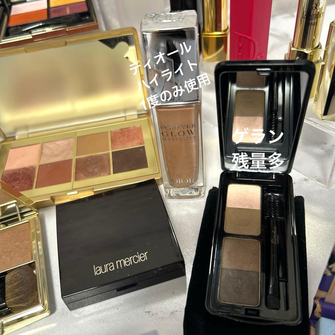 美品　コスメまとめ　デパコス　DIOR CHANEL 未使用品　残量多 化粧品