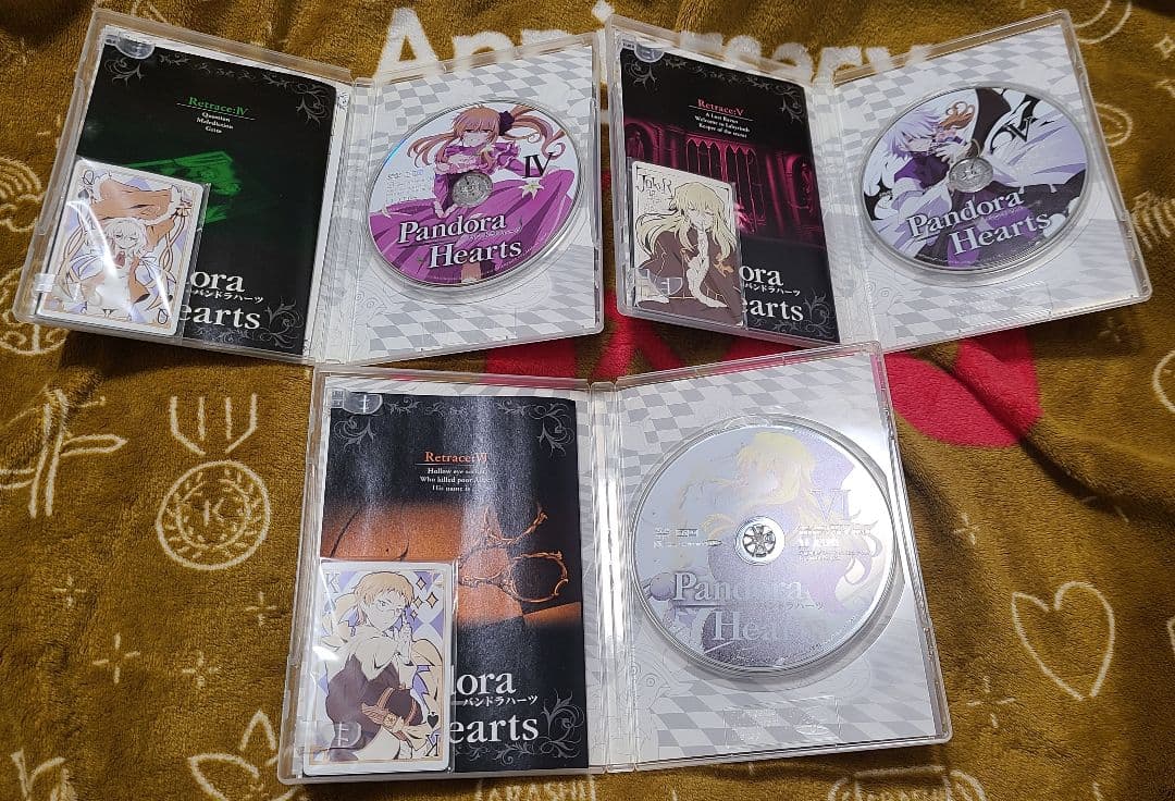PandoraHearts DVD 3〜8巻 BOX付き