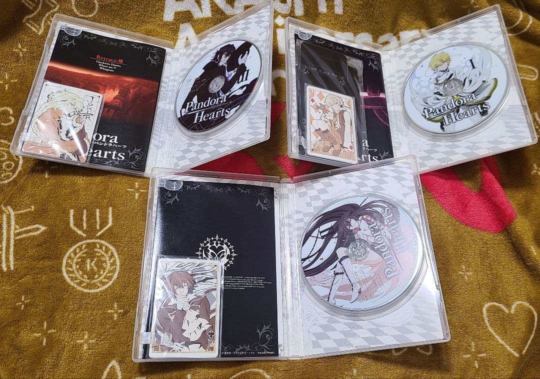 PandoraHearts DVD 3〜8巻 BOX付き