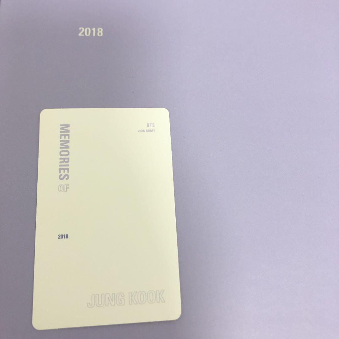 BTS Memories of 2018 (トレカのみでも可能です！)
