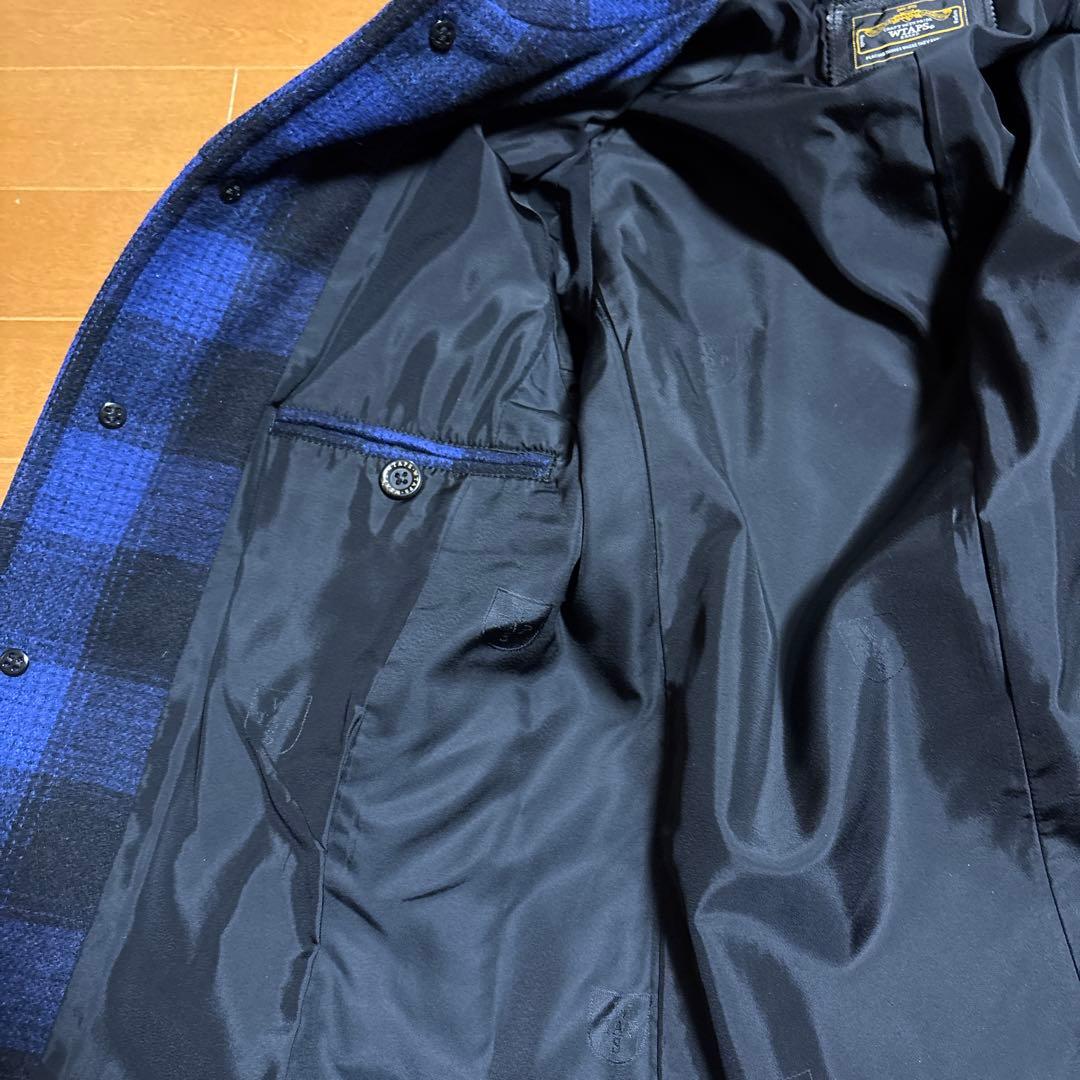 WTAPSダブルタップス　バッファローチェックCPOジャケット　美品