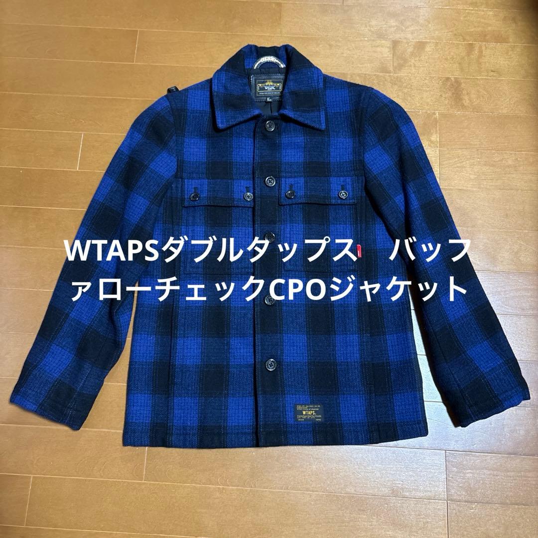 WTAPSダブルタップス　バッファローチェックCPOジャケット　美品