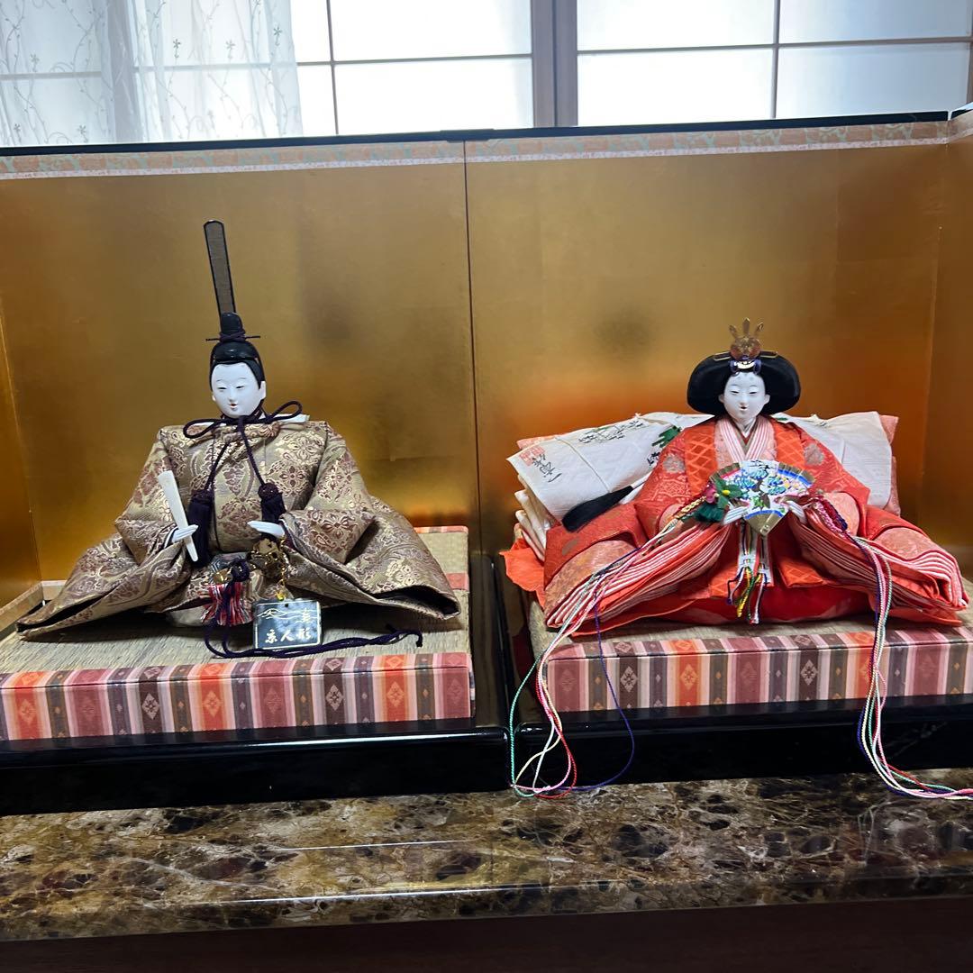 雨も好き！京雛　お雛様　京人形　ひな祭り