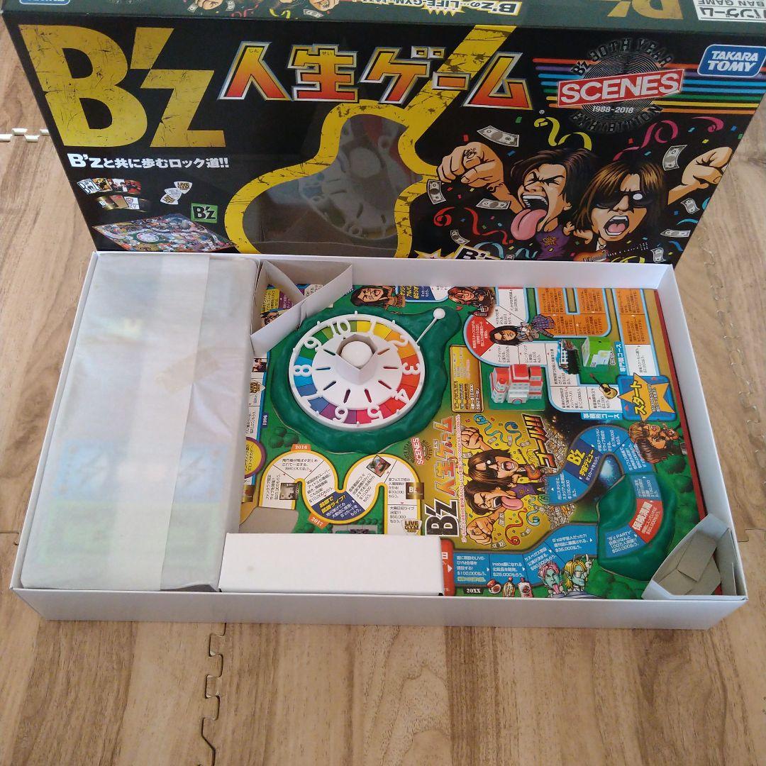 【未使用】 人生ゲーム B'z エキシビジョン コラボグッズ ボードゲーム