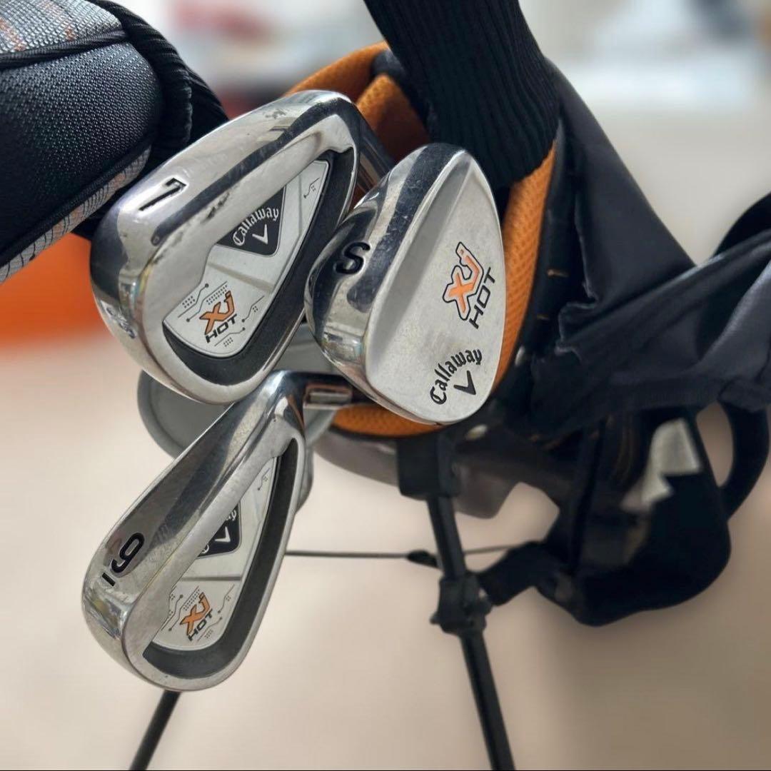⭐︎ジュニア Callaway ゴルフクラブ7本セット　130〜150cm