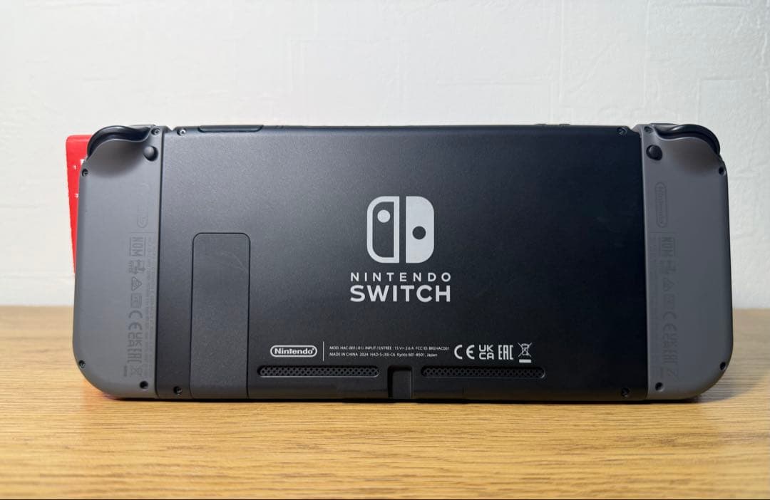 【美品】Nintendo Switch 本体 グレー おまけ付き