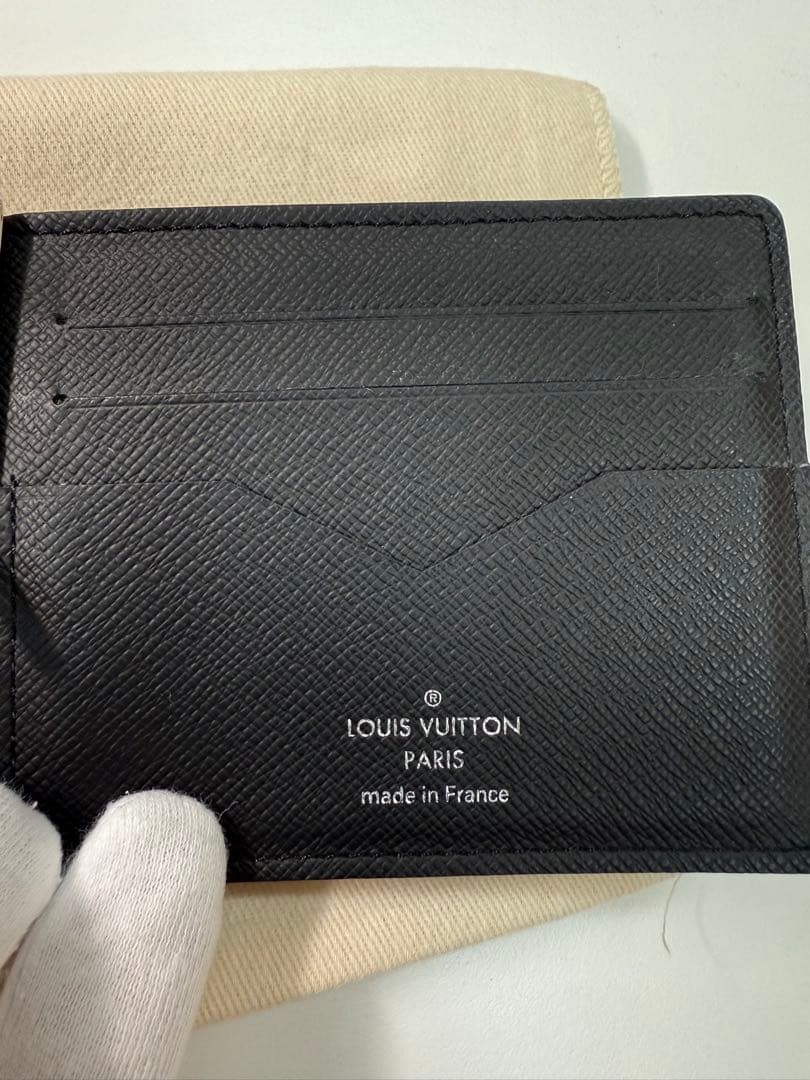 【極美品】ルイヴィトン　タイガ　ポルトフォイユパンス