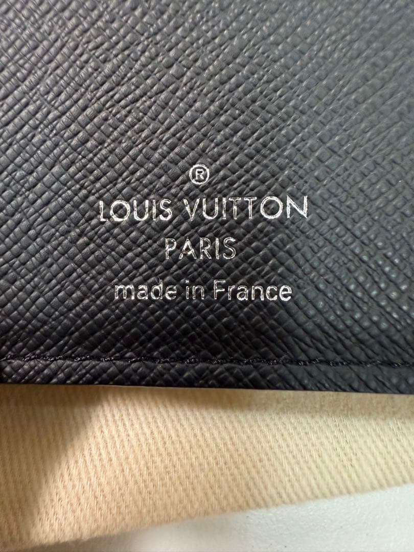 【極美品】ルイヴィトン　タイガ　ポルトフォイユパンス