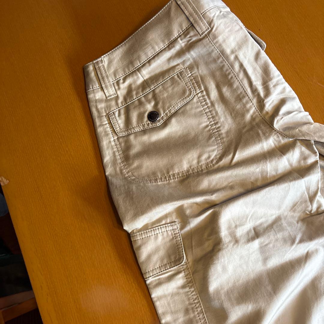 な*ず様 BURBERRYLONDON　フレアカーゴパンツ　三陽商会　40