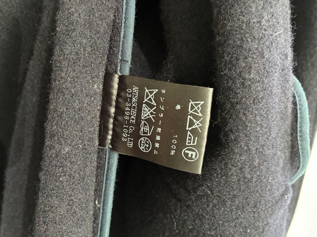 ARTS&SCIENCE アーツアンドサイエンス　ダッフルコート