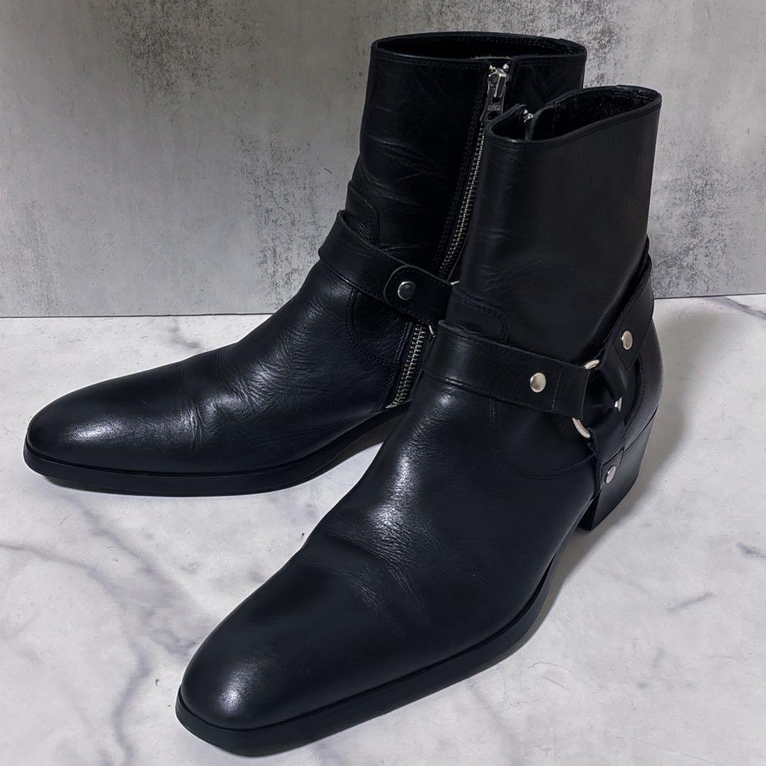 美品 Whoop-de-doo Y2K リングブーツ ヒールブーツ サイドジップ