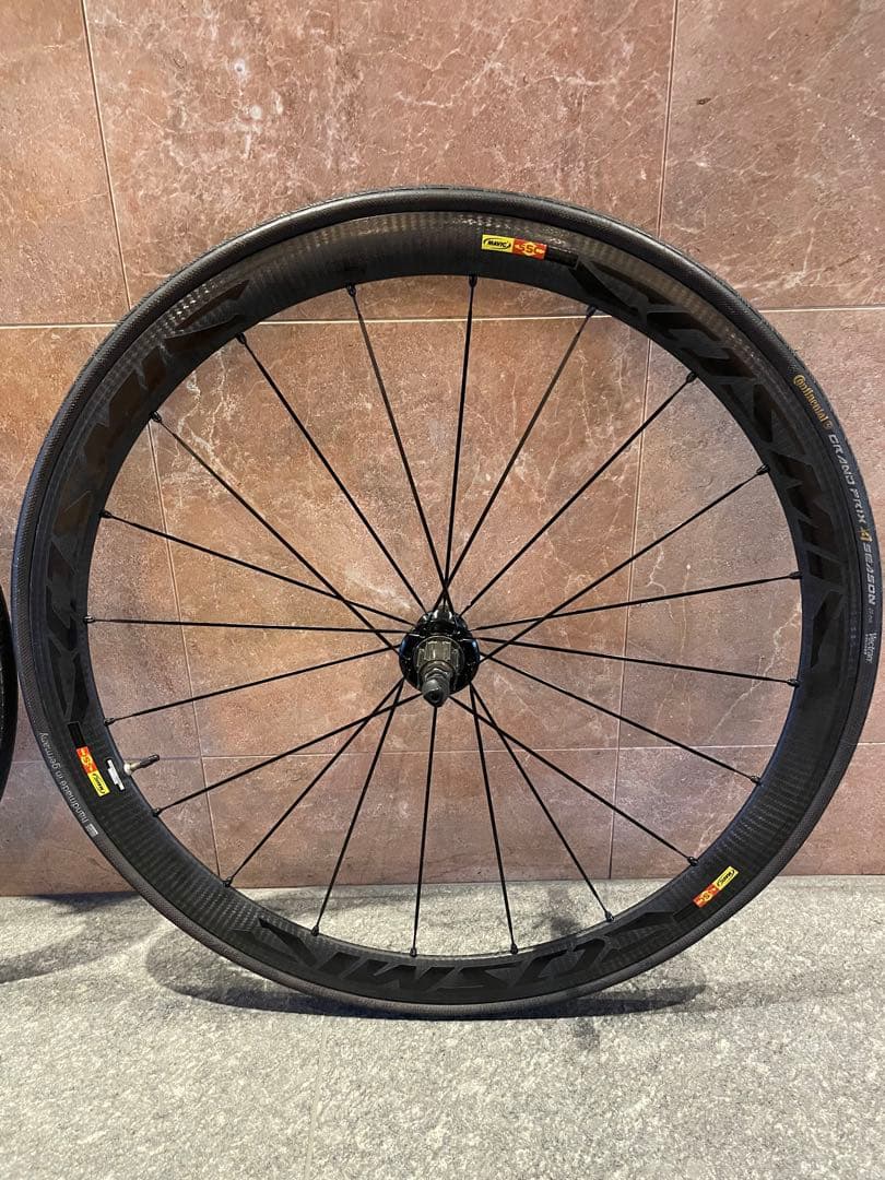 MAVIC　コスミックカーボン40 後輪(+前輪多少難あり)