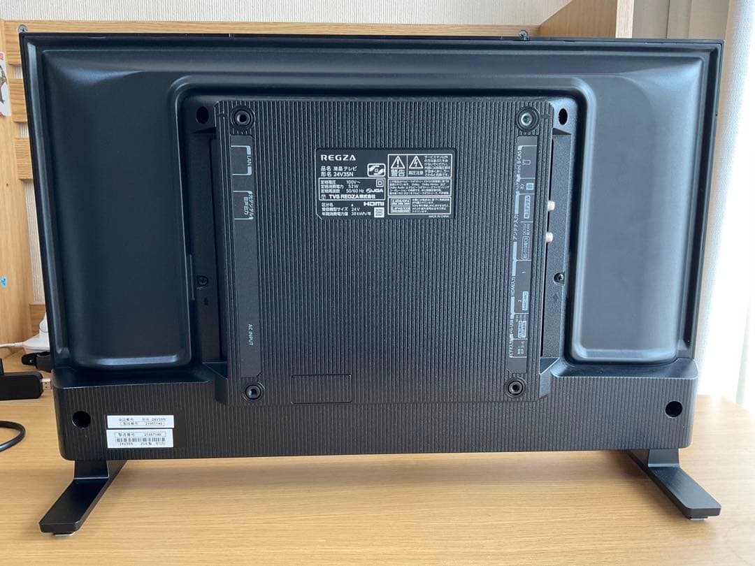 使用歴僅少 REGZA 24型 液晶テレビ 24V35N 東芝