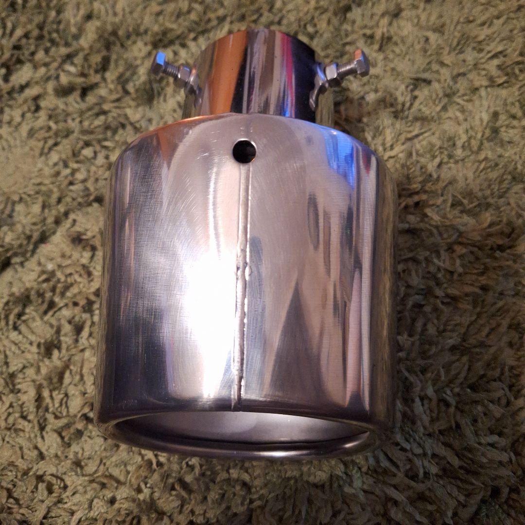 ハイエース エセックスマフラーカッター オーバル CRS