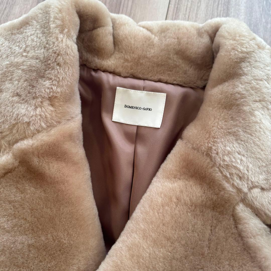 最終値下げ！　DOMENICO+SAVIO テディベアコート ファーコート