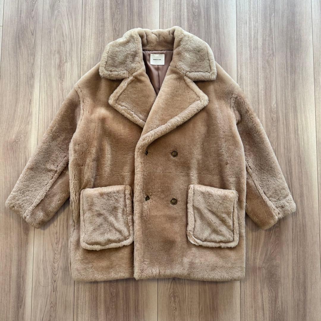 最終値下げ！　DOMENICO+SAVIO テディベアコート ファーコート