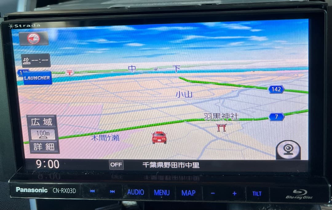 Panasonic CN-RX03D カーナビmap data 2016