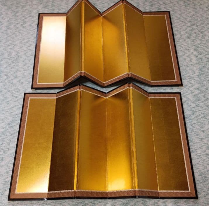 お雛様用　屏風18号　六曲屏風　伝統工芸品