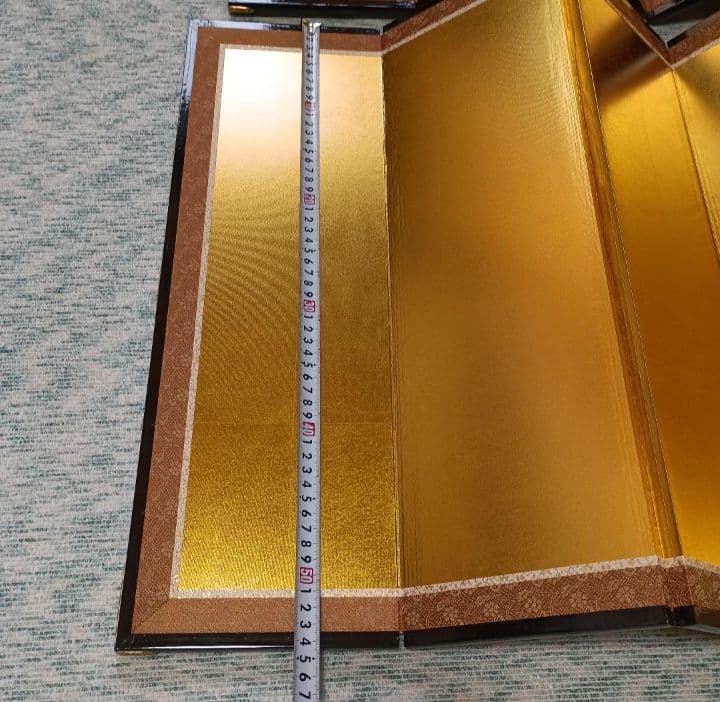 お雛様用　屏風18号　六曲屏風　伝統工芸品