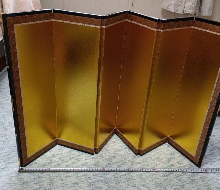 お雛様用　屏風18号　六曲屏風　伝統工芸品