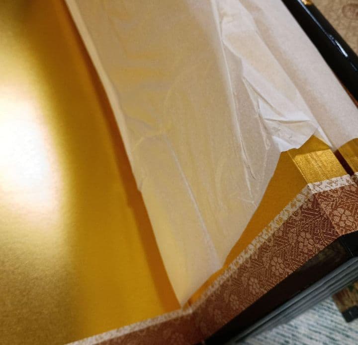 お雛様用　屏風18号　六曲屏風　伝統工芸品