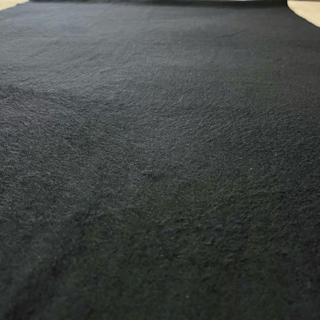 美品✨EDWARD BROWN エドワードブラウン　カシミヤ　マフラー　ブラック