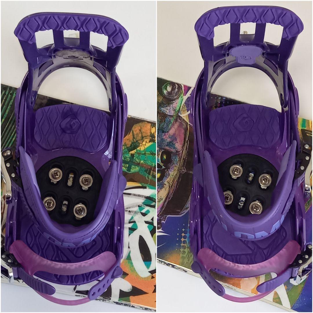 2点セット スノーボード FLOW VERVE 149 サロモン RYTHEM