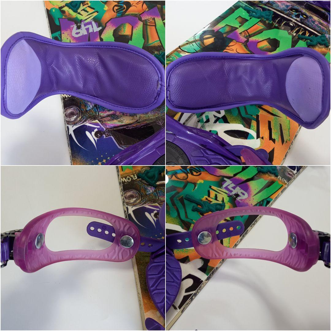 2点セット スノーボード FLOW VERVE 149 サロモン RYTHEM