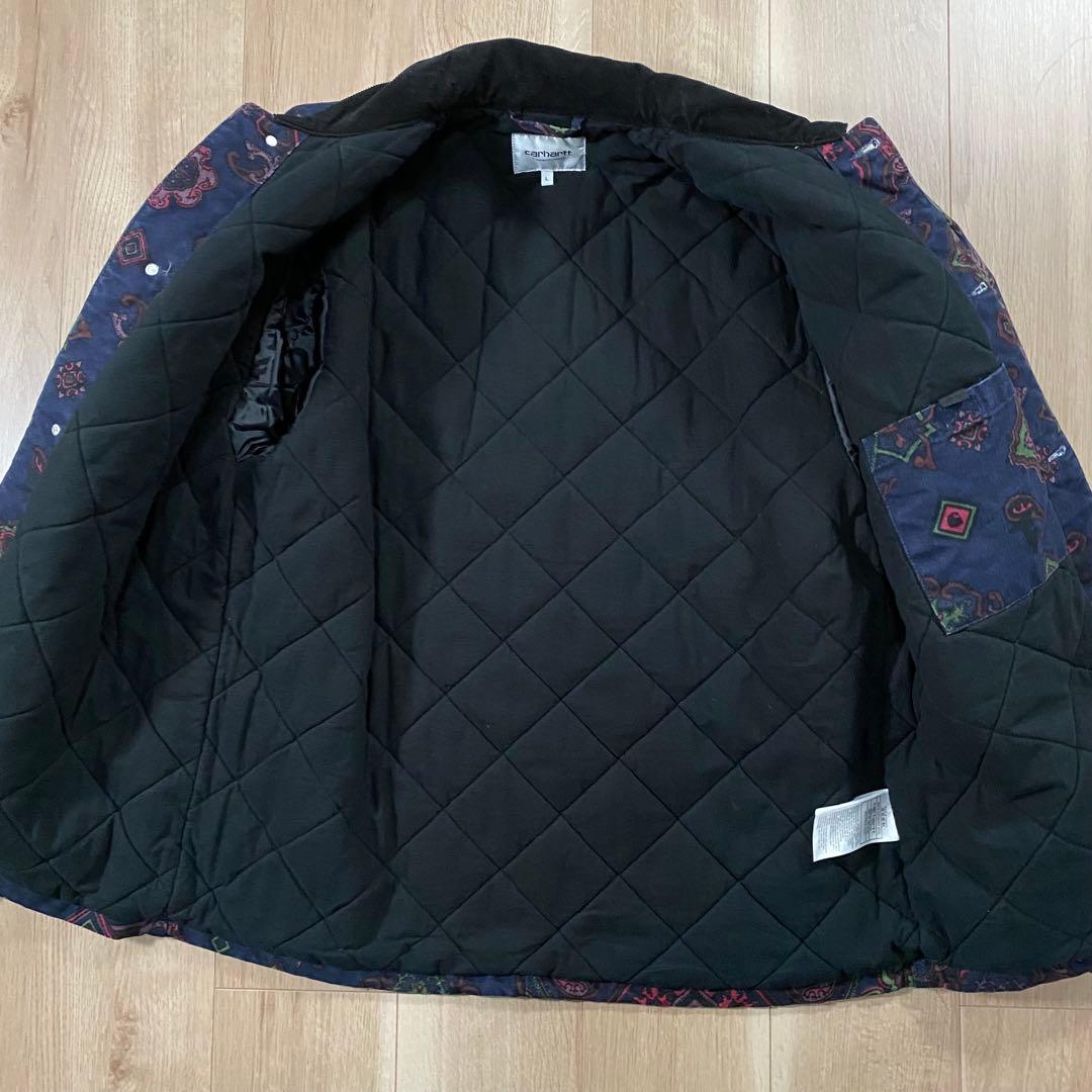 カーハート　ミシガンコート　ペイズリー 総柄　Lサイズ　チョアコート